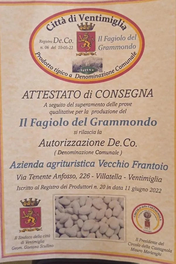 Agriturismo Vecchio Frantoio Villatella